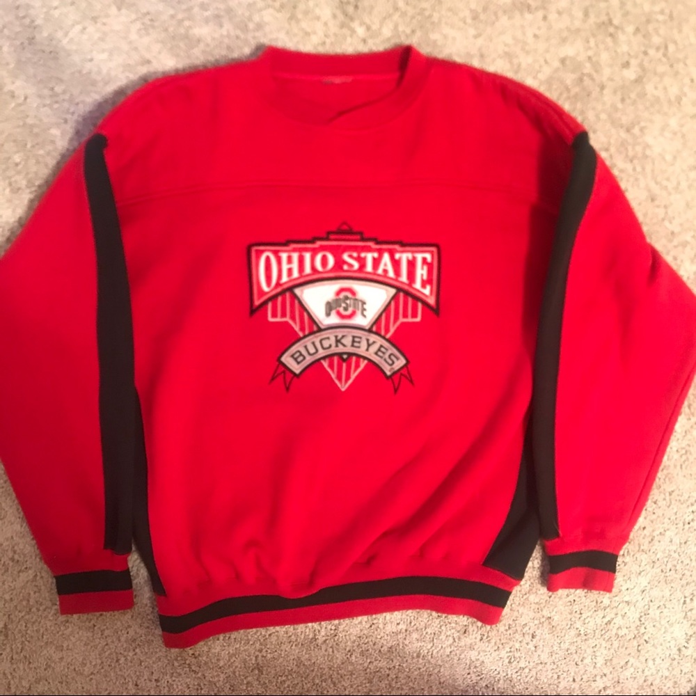 Vintage Ohio State Quilted Sweatshirt